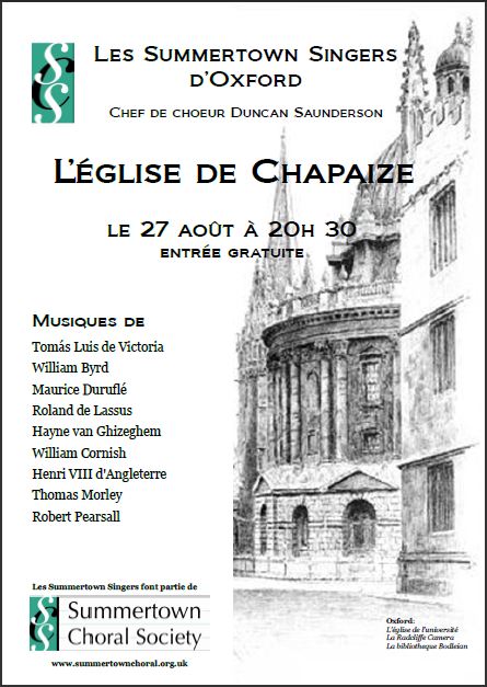 Concert poster